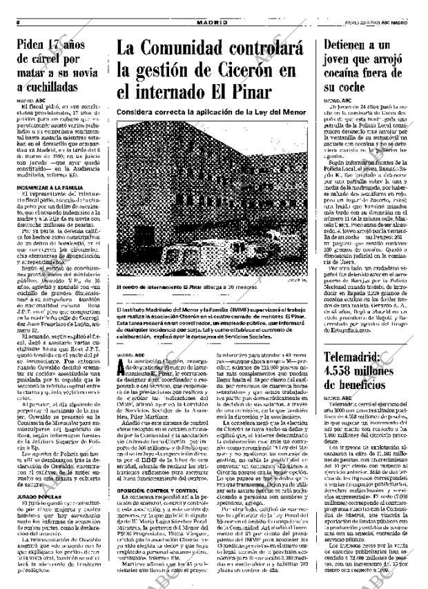 ABC MADRID 22-03-2001 página 92