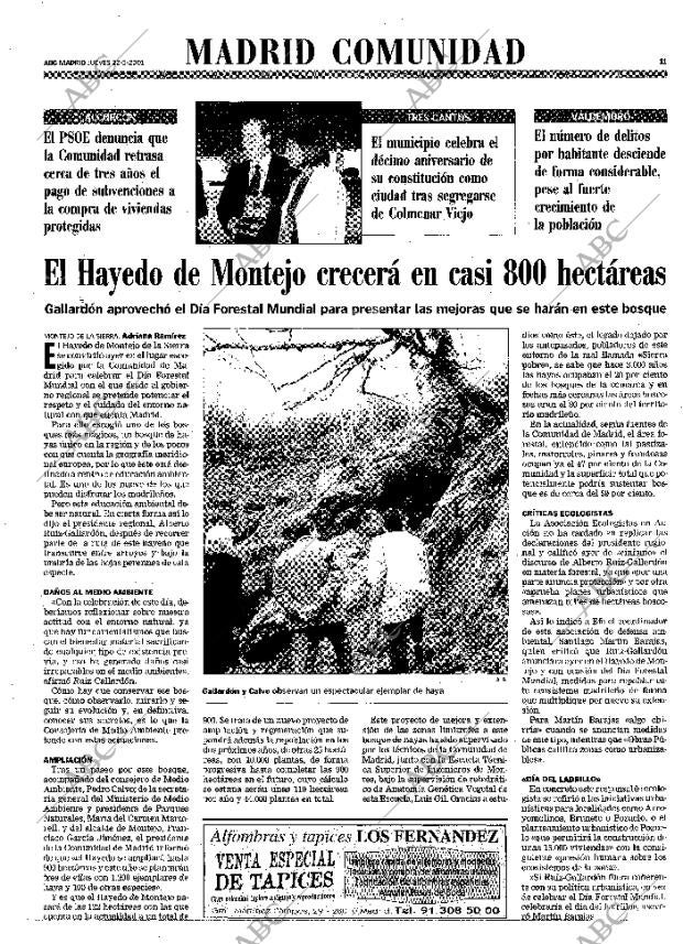 ABC MADRID 22-03-2001 página 95