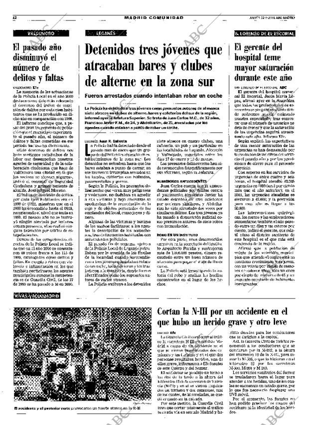 ABC MADRID 22-03-2001 página 96