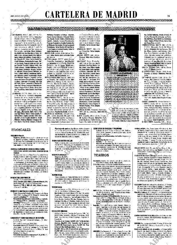 ABC MADRID 22-03-2001 página 99