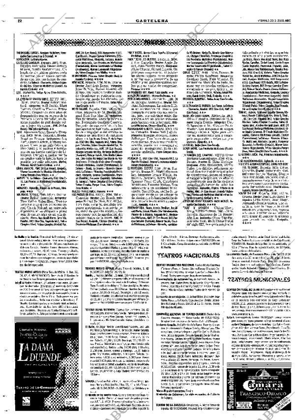 ABC MADRID 23-03-2001 página 106