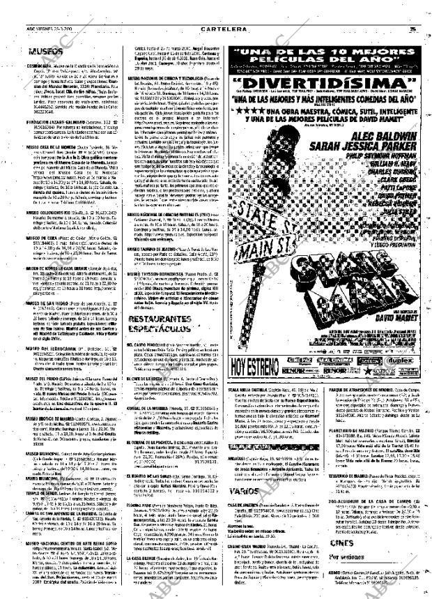 ABC MADRID 23-03-2001 página 109