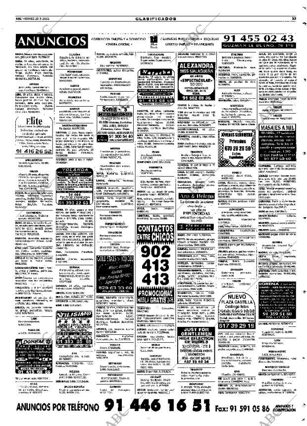 ABC MADRID 23-03-2001 página 117