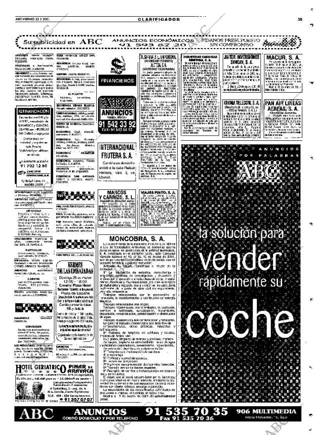 ABC MADRID 23-03-2001 página 119