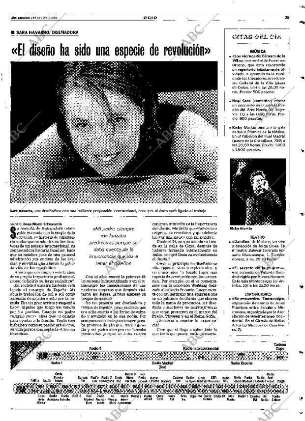 ABC MADRID 23-03-2001 página 123