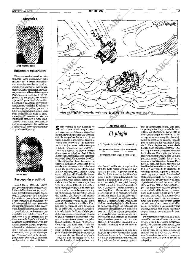 ABC MADRID 23-03-2001 página 13