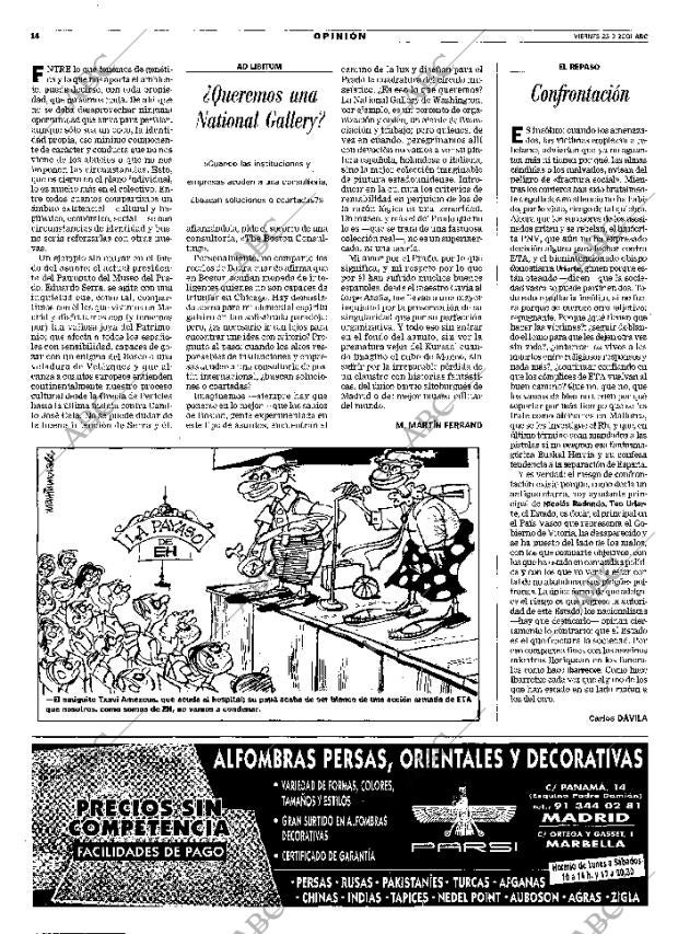 ABC MADRID 23-03-2001 página 14