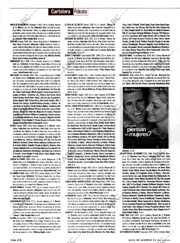 ABC MADRID 23-03-2001 página 144