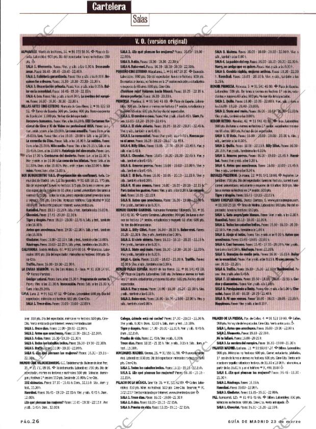 ABC MADRID 23-03-2001 página 150