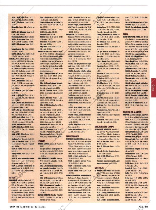 ABC MADRID 23-03-2001 página 153