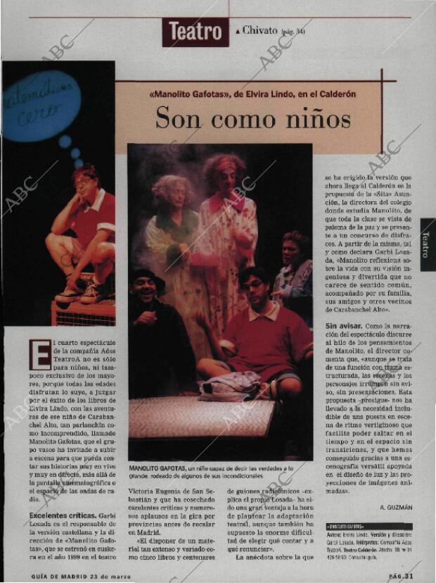 ABC MADRID 23-03-2001 página 155