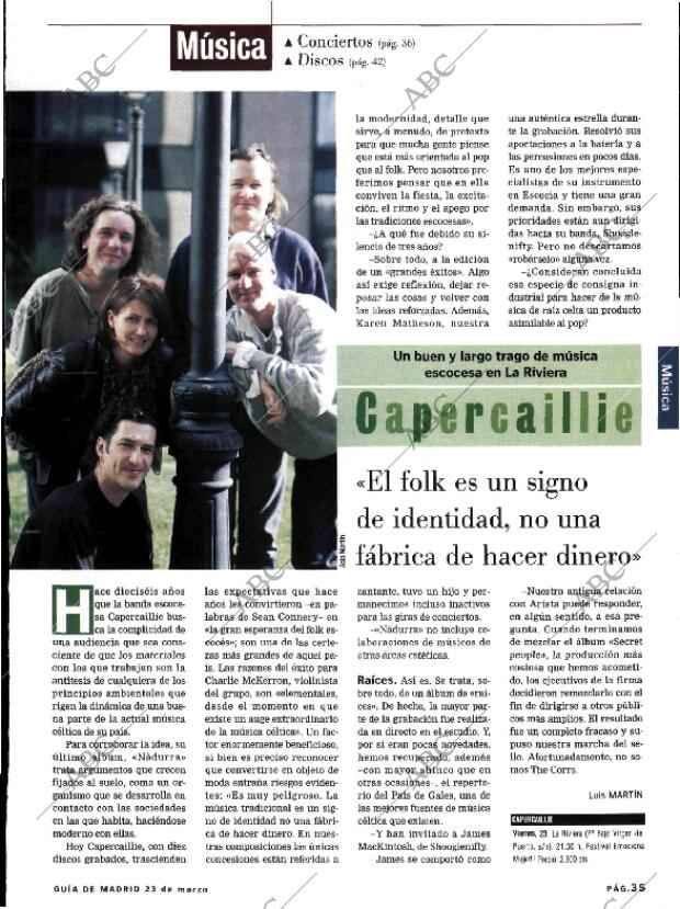 ABC MADRID 23-03-2001 página 159