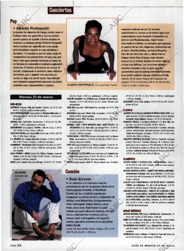 ABC MADRID 23-03-2001 página 160