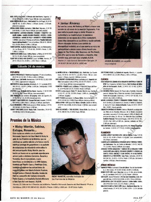 ABC MADRID 23-03-2001 página 161