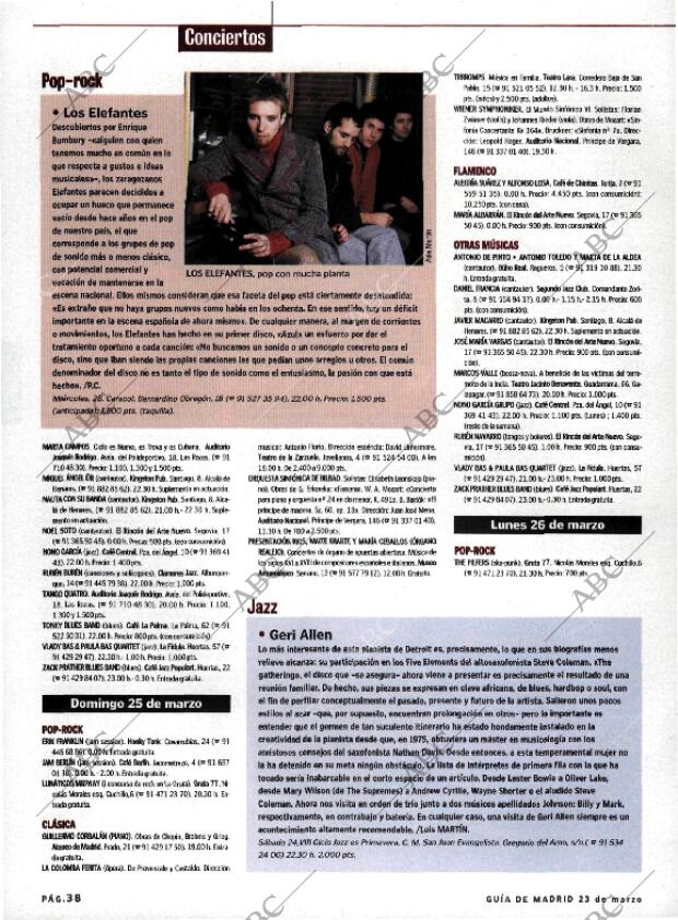 ABC MADRID 23-03-2001 página 162