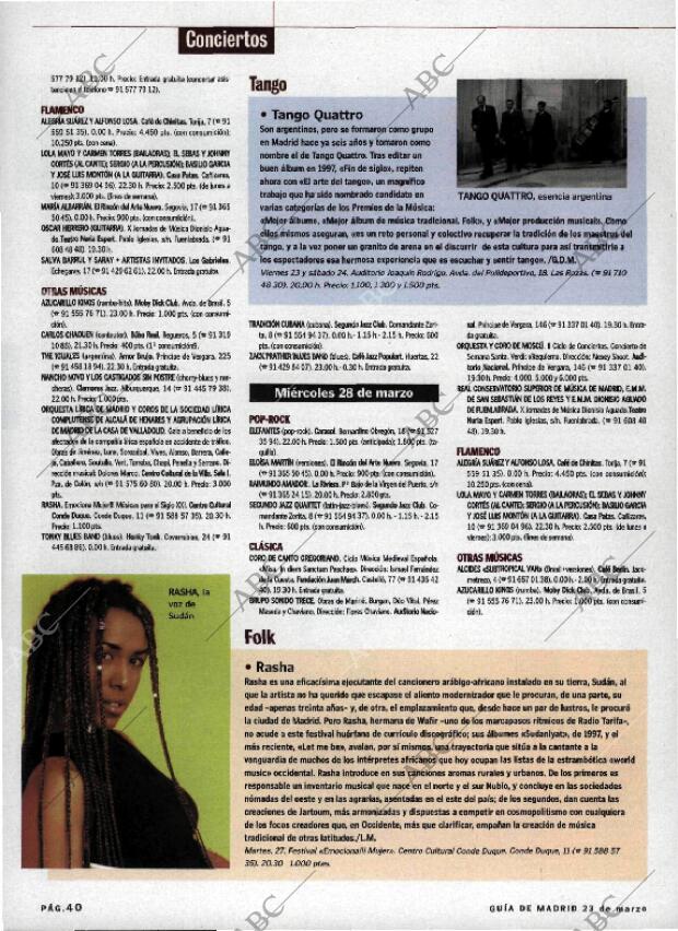 ABC MADRID 23-03-2001 página 164