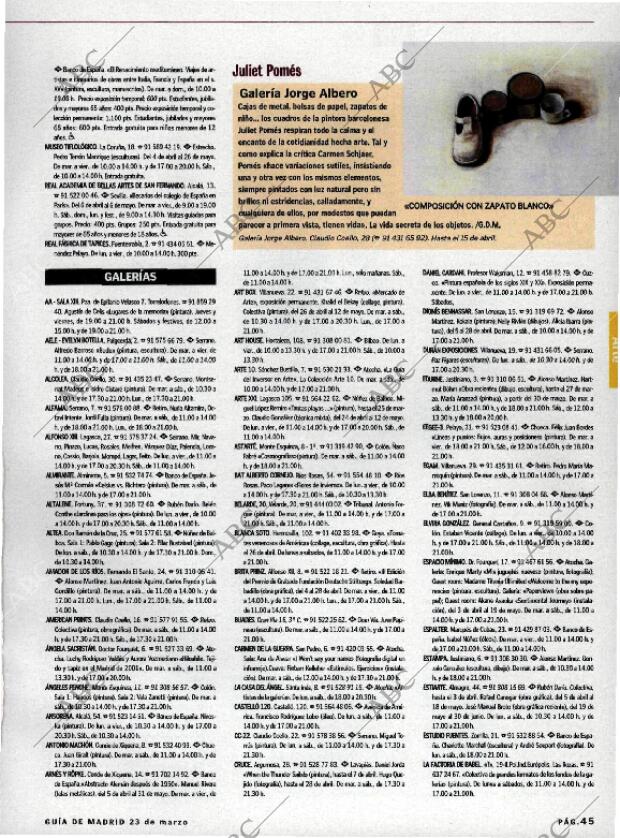 ABC MADRID 23-03-2001 página 169