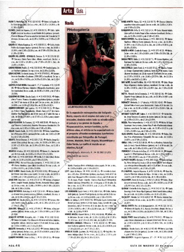 ABC MADRID 23-03-2001 página 170