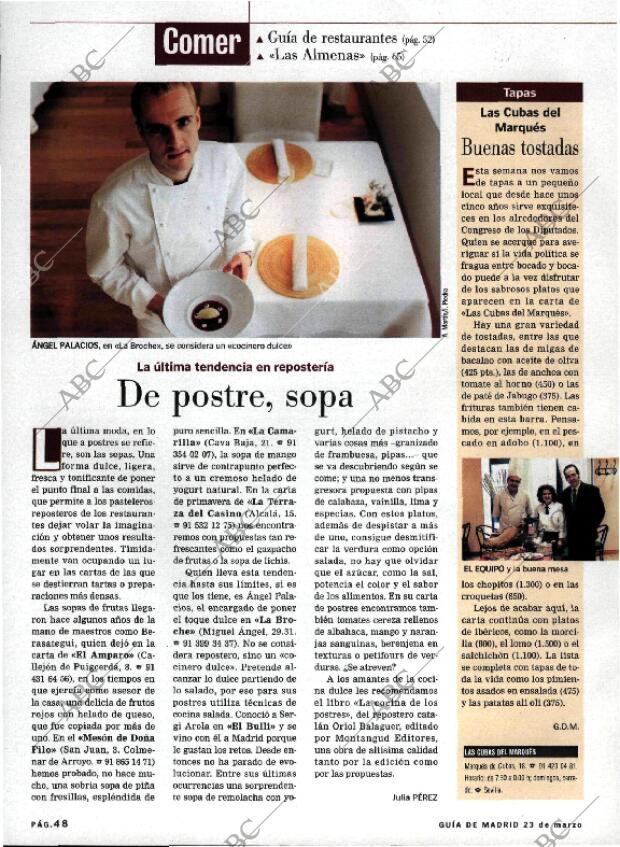ABC MADRID 23-03-2001 página 172