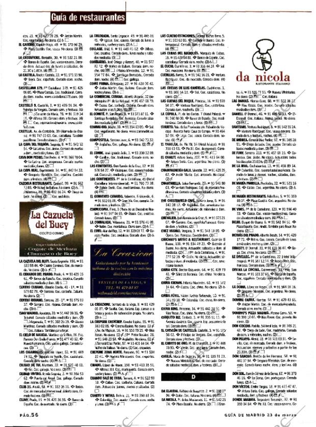 ABC MADRID 23-03-2001 página 180