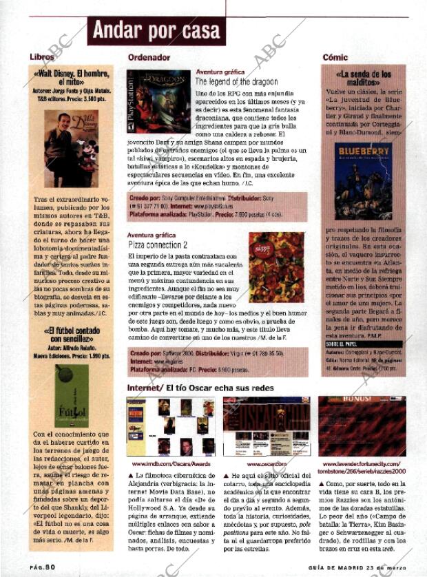 ABC MADRID 23-03-2001 página 204