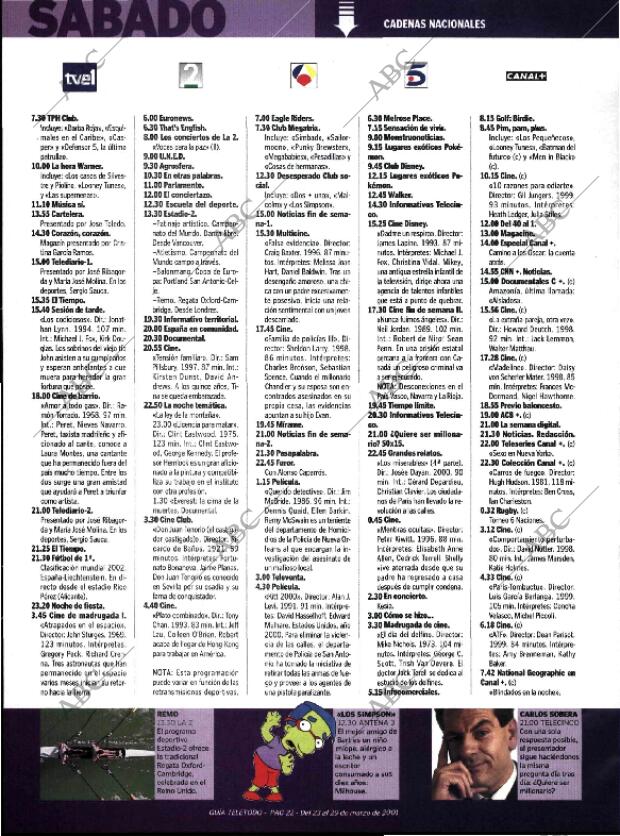 ABC MADRID 23-03-2001 página 230