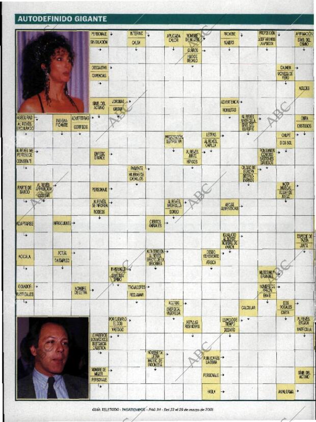 ABC MADRID 23-03-2001 página 242