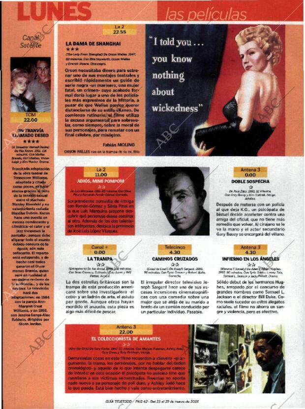 ABC MADRID 23-03-2001 página 250