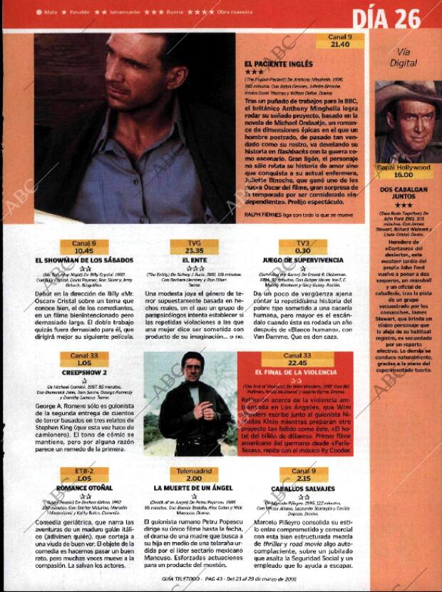 ABC MADRID 23-03-2001 página 251