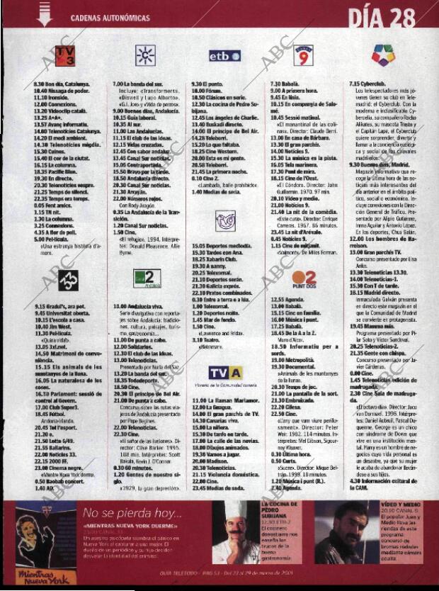 ABC MADRID 23-03-2001 página 261
