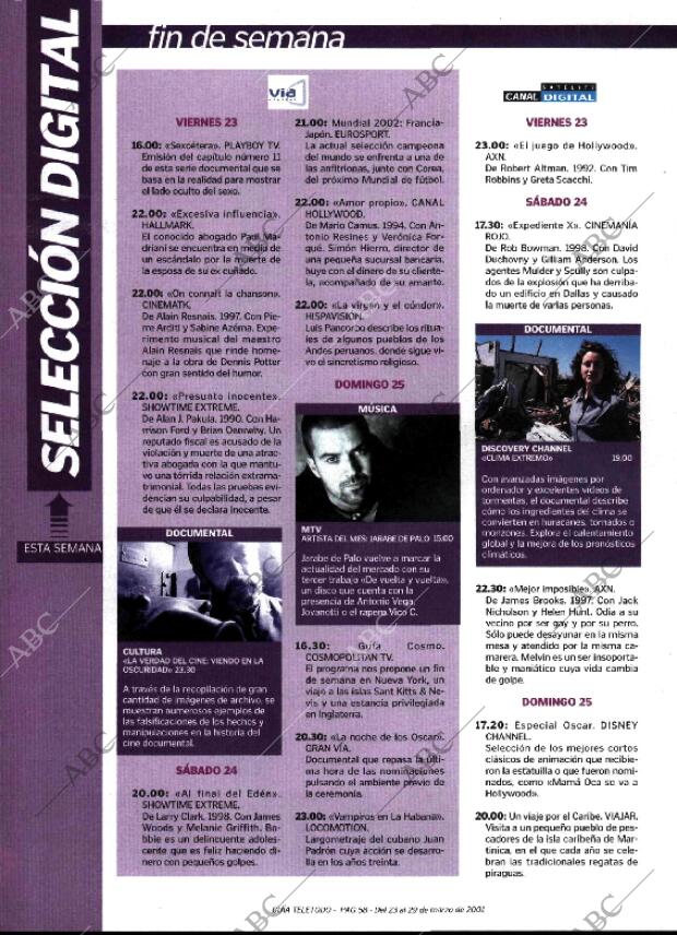 ABC MADRID 23-03-2001 página 266