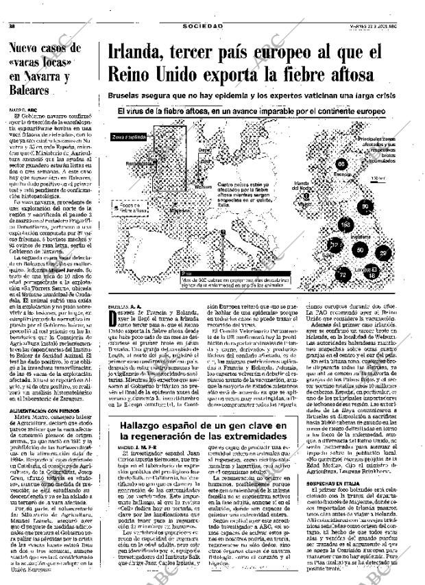ABC MADRID 23-03-2001 página 38