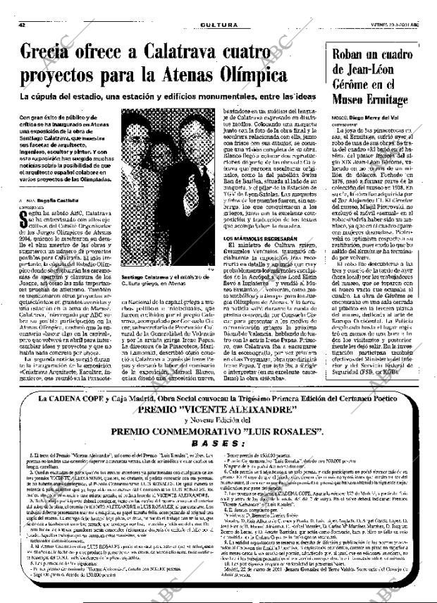 ABC MADRID 23-03-2001 página 42