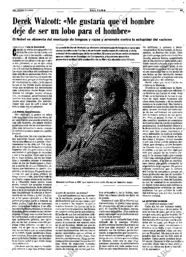 ABC MADRID 23-03-2001 página 43