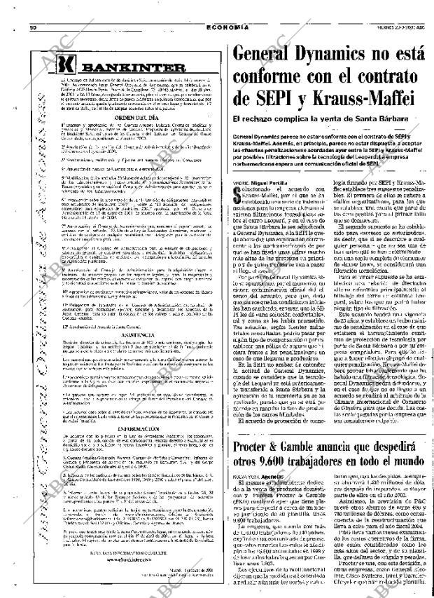 ABC MADRID 23-03-2001 página 50