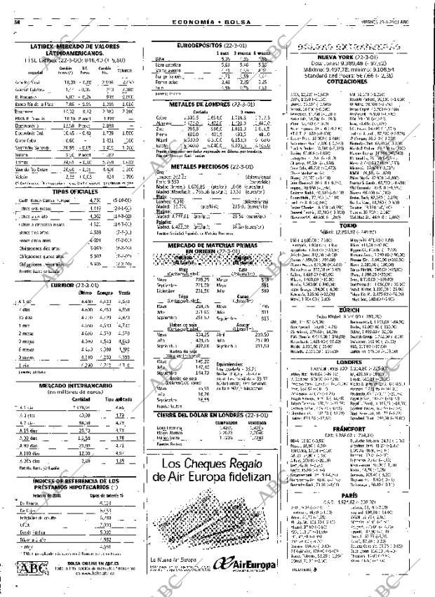 ABC MADRID 23-03-2001 página 56