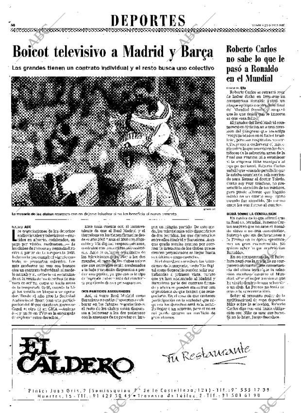 ABC MADRID 23-03-2001 página 58