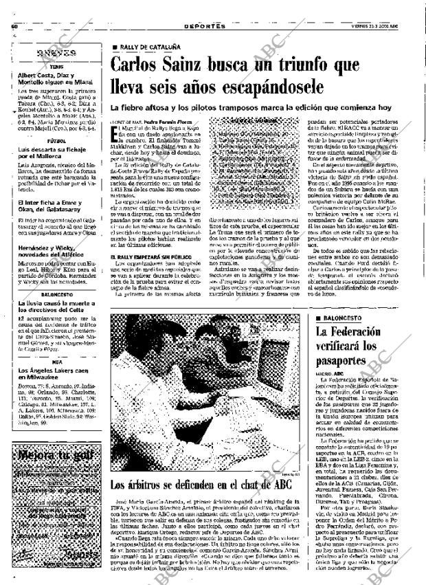 ABC MADRID 23-03-2001 página 60