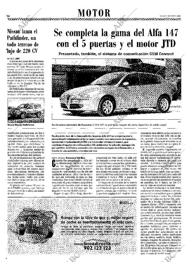 ABC MADRID 23-03-2001 página 62