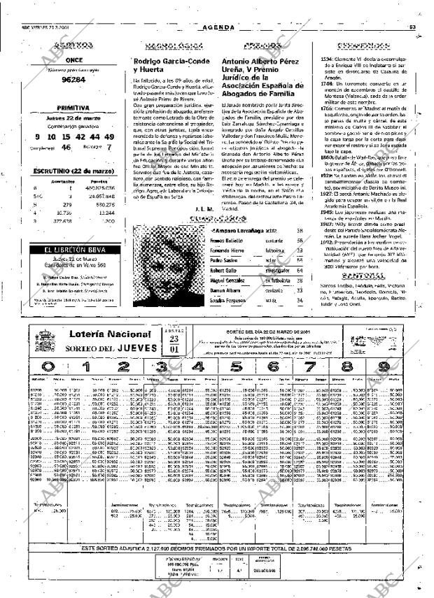 ABC MADRID 23-03-2001 página 63