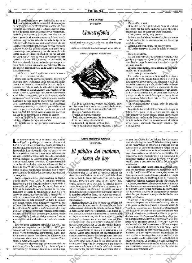 ABC MADRID 23-03-2001 página 64