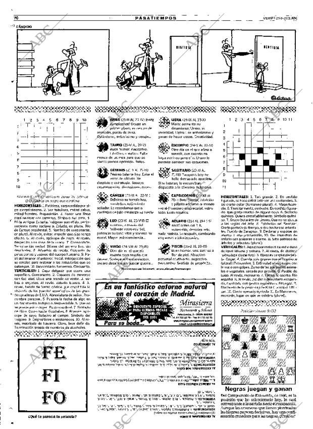 ABC MADRID 23-03-2001 página 70