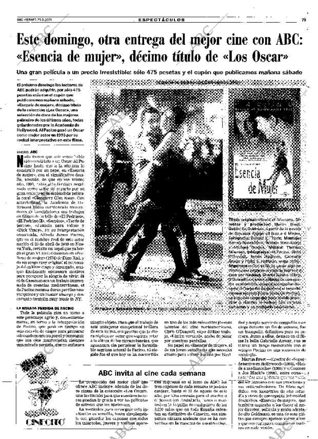 ABC MADRID 23-03-2001 página 73