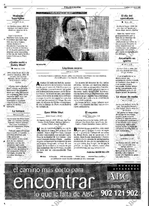 ABC MADRID 23-03-2001 página 80