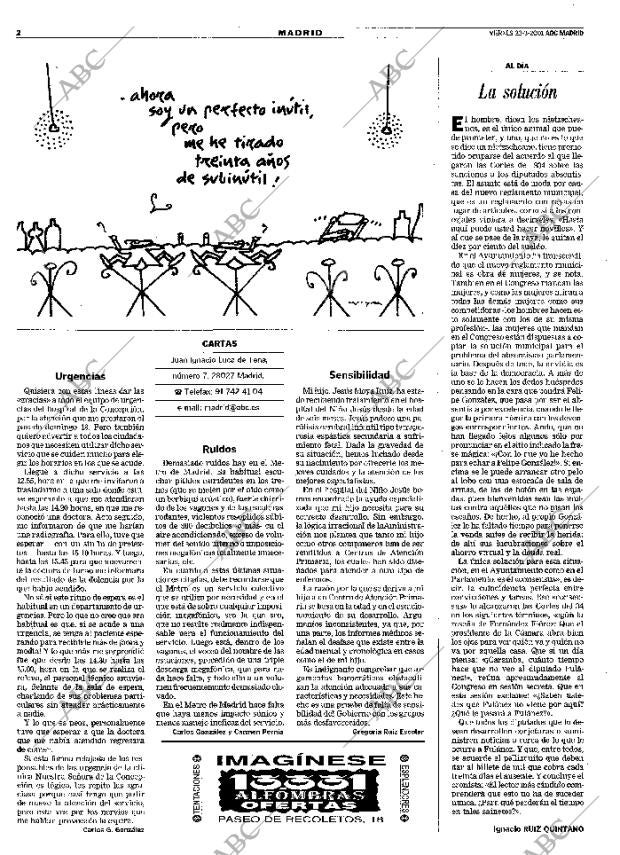 ABC MADRID 23-03-2001 página 86