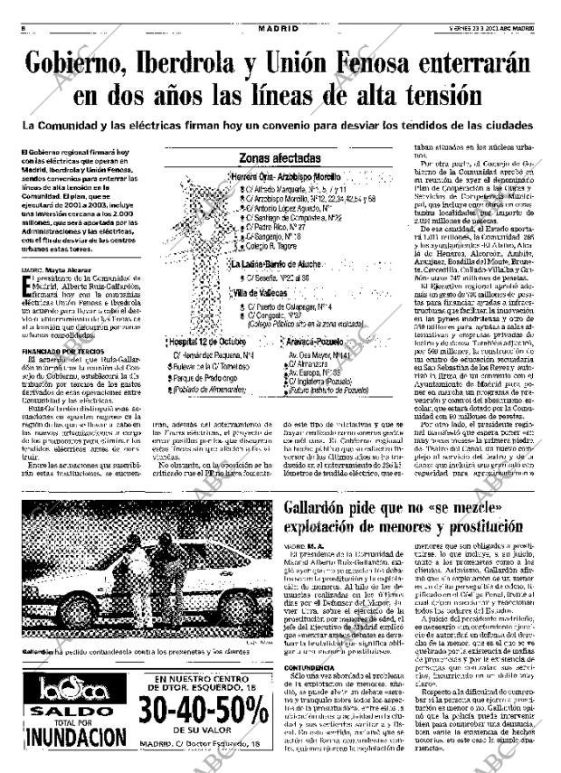ABC MADRID 23-03-2001 página 92