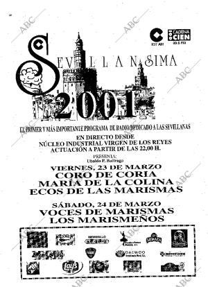 ABC SEVILLA 23-03-2001 página 12