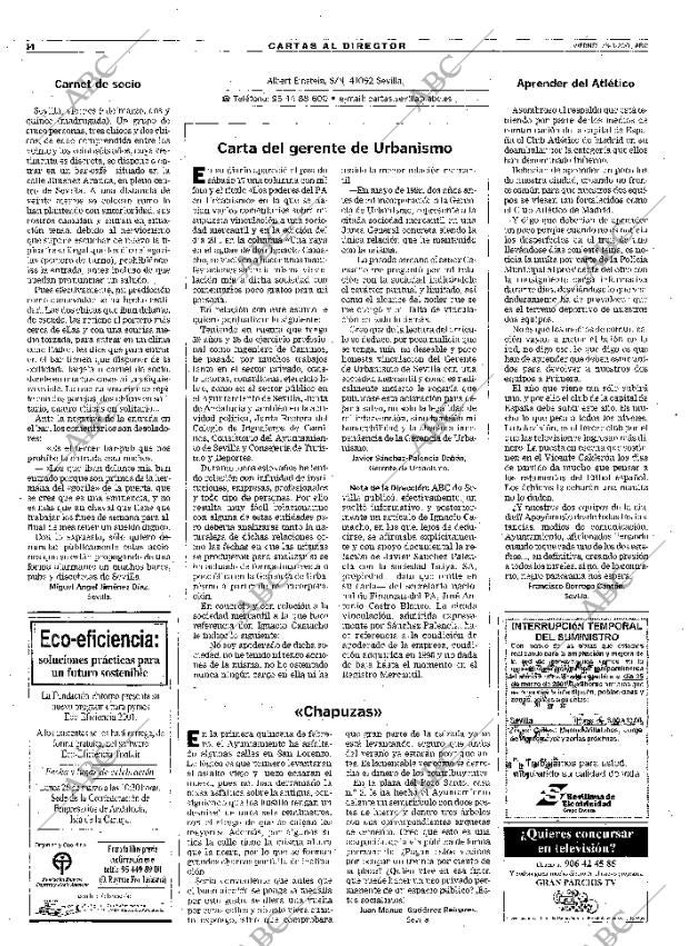 ABC SEVILLA 23-03-2001 página 14