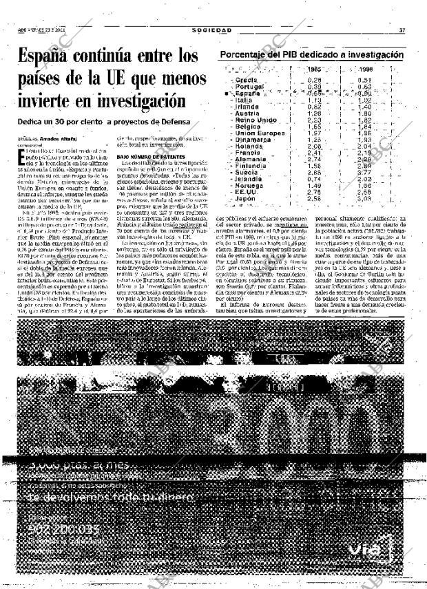 ABC SEVILLA 23-03-2001 página 37