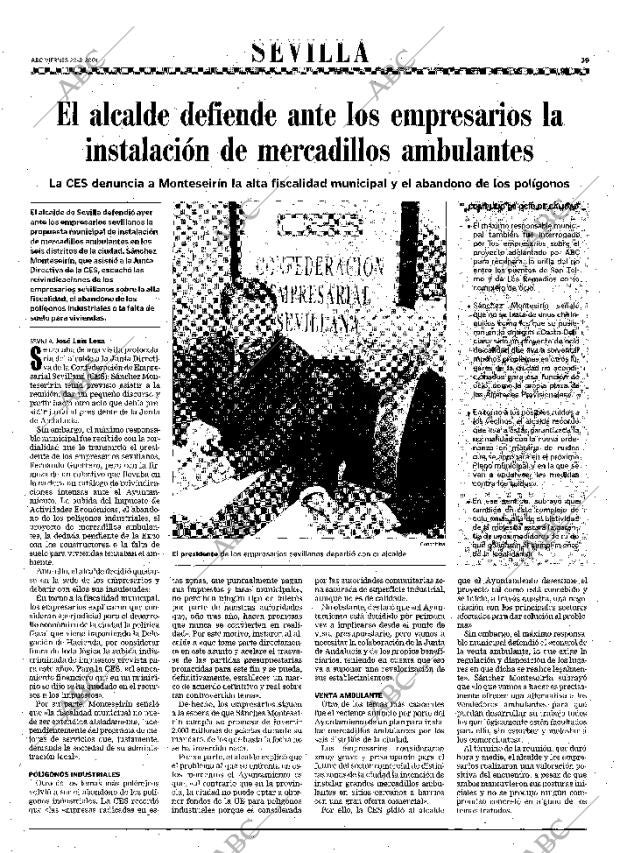ABC SEVILLA 23-03-2001 página 39